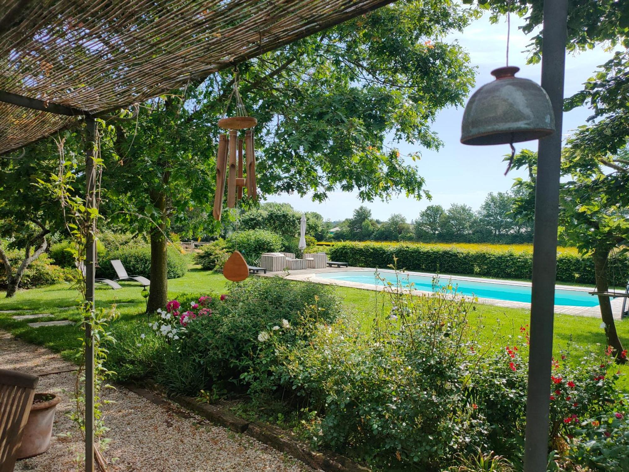 Le Vieux Logis De La Galocherie Sainte-Florence Exteriör bild